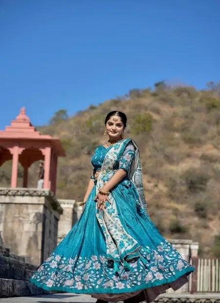 Kyara Pure Dola Silk Printed Lehenga With Blouse Dupatta Wholesale In India